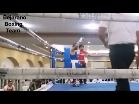 Brayan González en Campeonato Regional. Final 60 kg. Infantil Mayor. 06/abril.