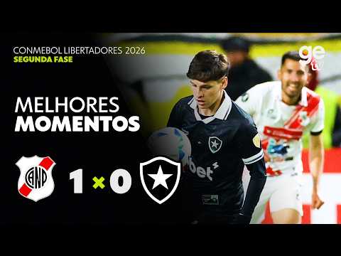 Gols e lances de Nacional Potosi x Botafogo