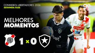 NACIONAL POTOSÍ 1 X 0 BOTAFOGO | MELHORES MOMENTOS | CONMEBOL LIBERTADORES 2026 | ge tv