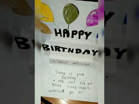 Birthday Greeting card!