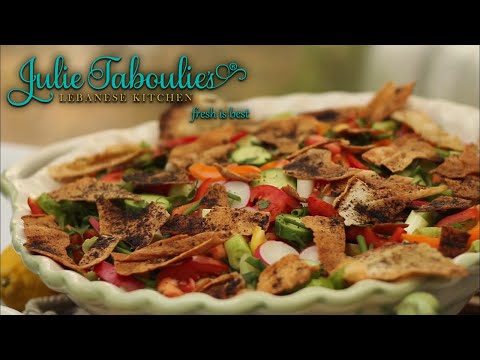Falling for Fattoush | Julie Taboulie's Lebanese Kitchen