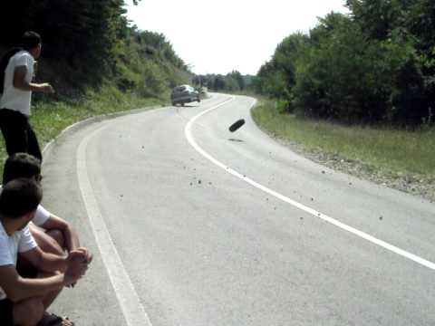 Dika Zecevic brdska trka TARA 2011 Peugeot 206 RC kamera 2