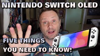 Nintendo Switch OLED: Five Things You NEED To Know Before You Buy