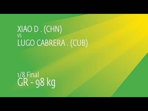 1/8 GR - 98 kg: Y. LUGO CABRERA (CUB) df. D. XIAO (CHN), 2-0
