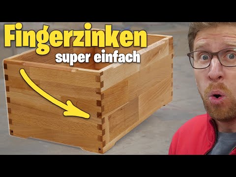 Perfekte FINGERZINKEN mit der Oberfräse
