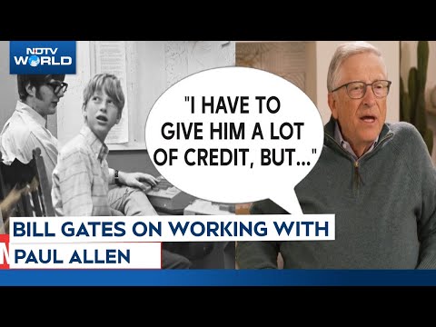 Bill Gates On Working With Paul Allen: "I Have To Give Him A Lot Of Credit, But..."