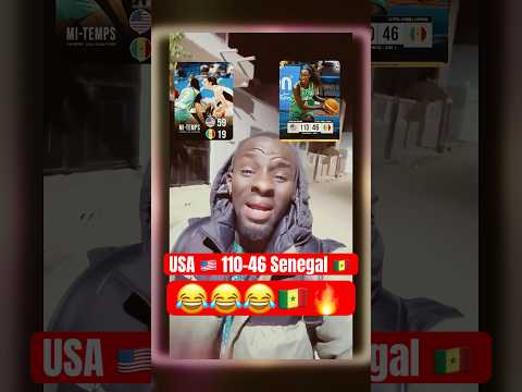 Basket USA 110 - 46 Sénégal : Le 