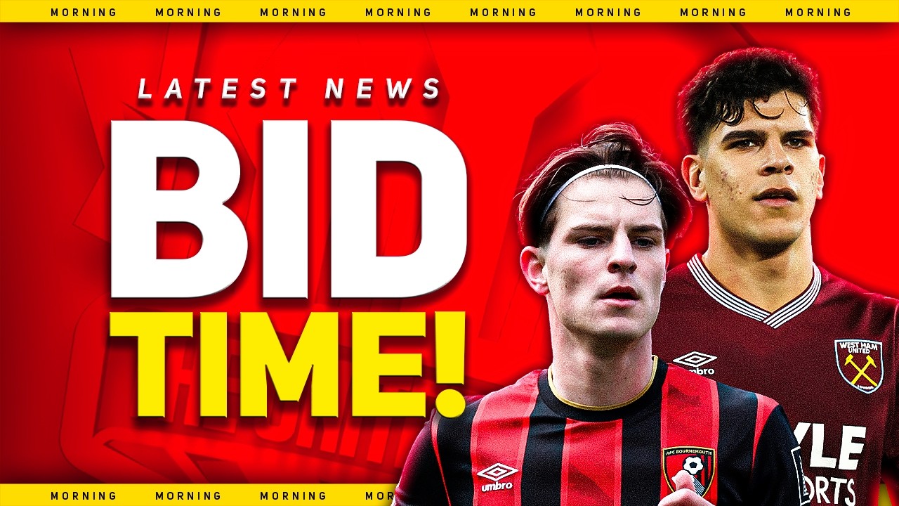 Scott BID Imminent! Madrid Fernandes TALKS! Man Utd Transfer News