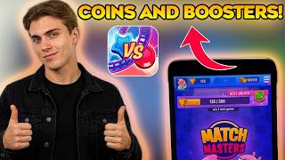 Match Masters Hack iOS & Android - How to Get Unlimited Coins & Boosters 2026