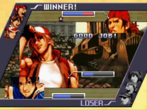 king of fighters ex2 - howling blood gameboy advance