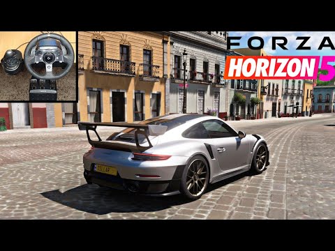 900HP Porsche 911 GT2 RS - Forza Horizon 5 | Logitech g29 Gameplay