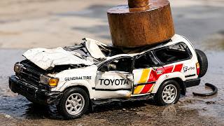 Crash Test of Toyota Land Cruiser LC80 - Extreme Off-roading Went Wrong
