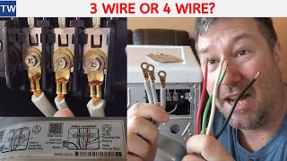 Dryer 3 wire vs 4 wire Plug