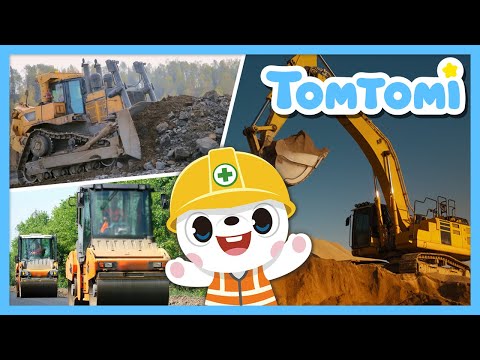 [Actual Ver.] Oh Yeah Oh Yeah Heavy Equipment Song🚧 | Heavy Equipment Song | Vehicle Song | TOMTOMI