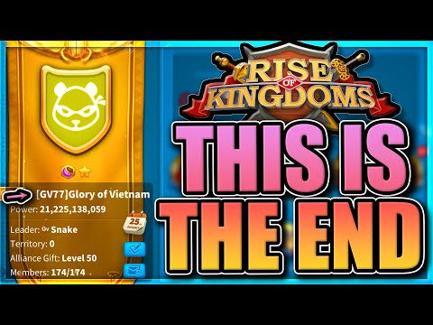 2377 is disbanding [here's how big kingdoms collapse...] Rise of Kingdoms