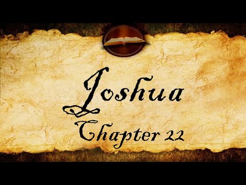 Joshua Chapter 22 | KJV Audio (With Text)