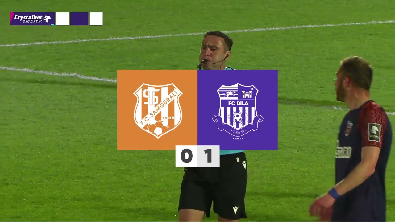Samgurali Tskhaltubo vs Dila Gori Highlights