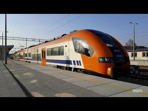 Trzebinia - Pociągi POLREGIO | EN71, EN57, EN57FPS, ED72A, 36WEa, 40WE