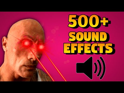 500+ MEME SOUND EFFECTS Pack For Editing 2024 | FREE DOWNLOAD NO COPYRIGHT