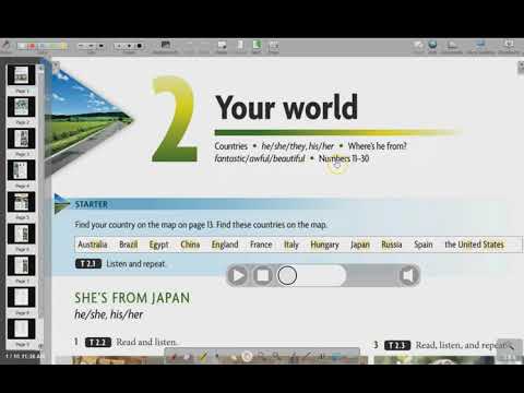 English Beginner Lesson 2 Mesimi i Gjuhes Angleze Niveli A1 Mesimi 2 "Your world"