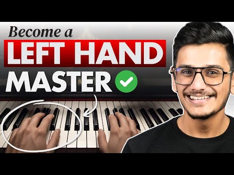 My Top 3 Left Hand Exercises | Master left hand on piano
