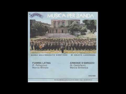 armonie d'abruzzo (Centofanti) banda dell'esercito italiano 1966 amleto lacerenza