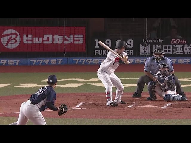 【6回裏】ライオンズ・榎田 外角のスライダーで三振に仕留める!! 2018/8/23 M-L