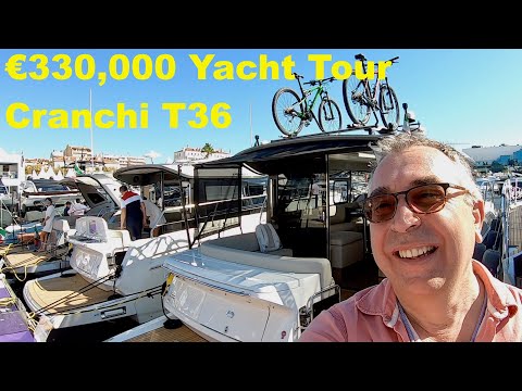€330,000 Yacht Tour Cranchi T36