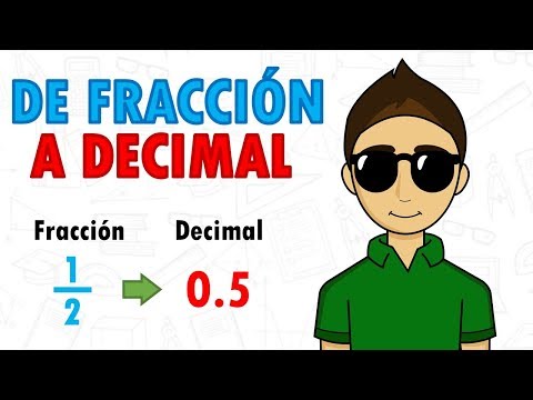 Convert fraction to decimal - Super easy - For beginners