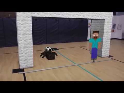 Monster School in Real Life - Soccer - Minecraft Animation