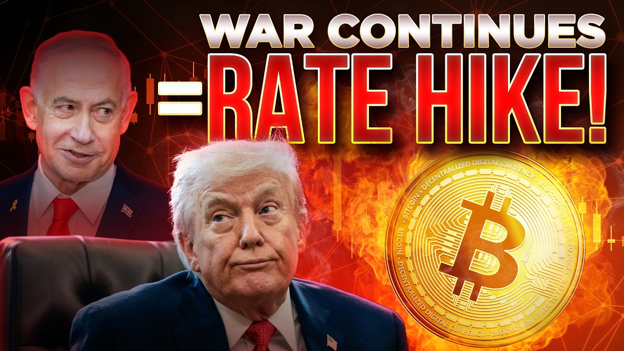 War Escalates Fed Rate Hikes!?🔥Crypto Market Update
