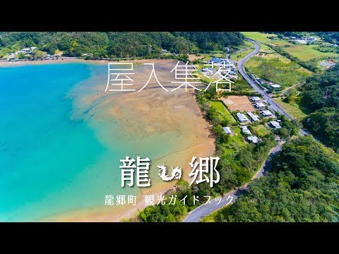 【空撮】屋入集落 龍郷町観光ガイドブック