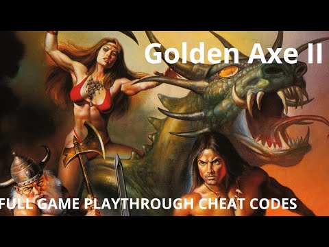 Golden Axe II - Cheat Codes - Full Game - Playthrough - Walkthrough
