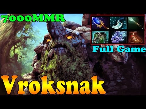 Dota 2 - Vroksnak 7000 MMR Plays Tiny - Full Game - Ranked Match Gameplay!