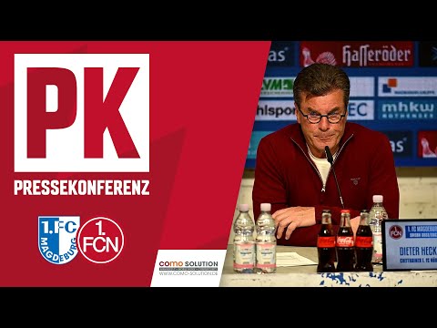 Die PK mit Christian Titz & Dieter Hecking | 1. FC Magdeburg - 1. FC Nürnberg 2:2