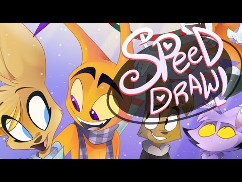 SPEED DRAW- Zoophobia Christmas -VivziePop