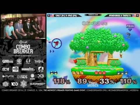 CB2016 Doubles - Triple R & Mundungu Vs. Vro & ORLY - SSBM Winners semis - Smash Melee