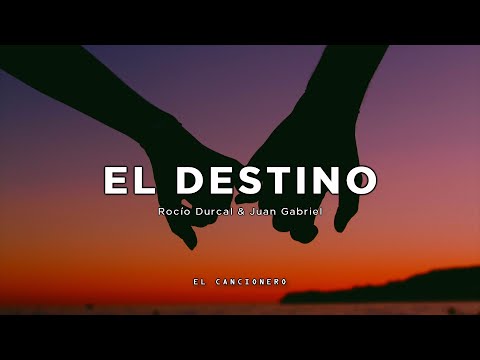 El Destino | Rocío Durcal & Juan Gabriel (Video Lyric)