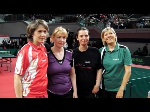 FINAL and AWARD CHUNIKHINA, LAVRUKHINA vs LAMONOS, JOZEPSONE European Veterans Championships, Bremen