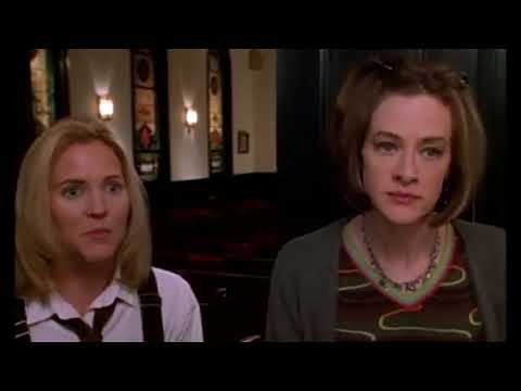 Runaway Bride trailer frame — Maggie bolts in a wedding dress as bright country-pop kicks in