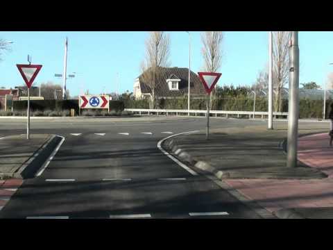 Cab ride bus; Veolia-lijn 34: Naaldwijk-Monster (20150217; 10x versneld)