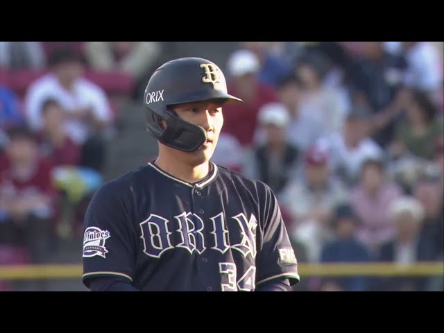 【1回表】バファローズ・吉田正 ストレートを捉え先制のタイムリー2ベースヒット!! 2019/7/10 E-B