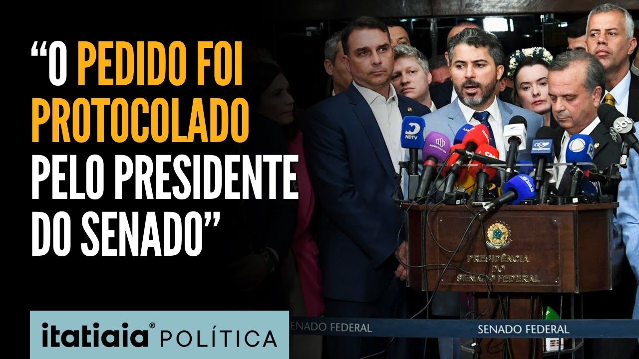 MARCOS ROGÉRIO AFIRMA QUE PEDIDO DE IMPEACHMENT DE ALEXANDRE DE MORAES FOI PROTOCOLADO NO SENADO