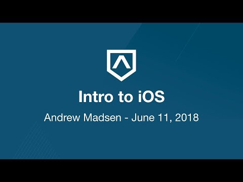 Lesson I - Intro to iOS - Section 1 - iOS Dev 101