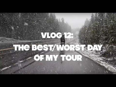 Vlog 12: The Best/Worst Day of My Tour - Cycling Across America