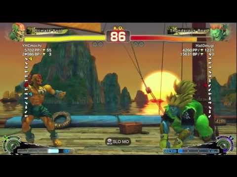 YHCmochi (Dhalsim) vs Hat0mugi (Blanka) - AE 2012 Match *720p*