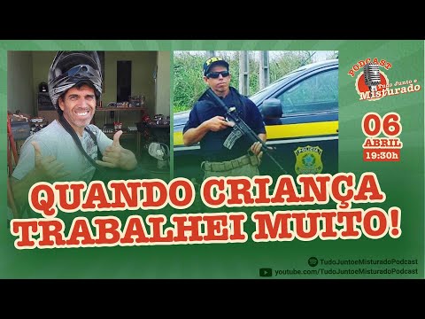 RONILDO PRF - QUANDO CRIANÇA TRABALHEI MUITO!