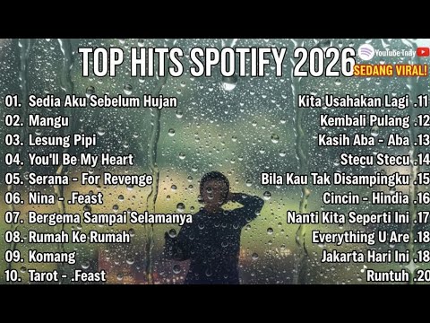 [No Iklan] Lagu Terbaru IDGITAF &ndash; Sedia Aku Sebelum Hujan | TOP TRENDING Spotify Indonesia 2026