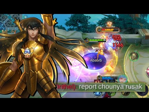 CHOU LIBRA SI CHEAT DAMAGE | CHOU BUILD TERSAKIT - TOP GLOBAL CHOU MLBB 