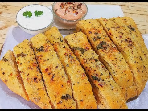 गार्लिक ब्रेड बनाए कढाई मे । Garlic Bread Without Oven |Garlic Bread in Kadhai ~ Bristi Home Kitchen